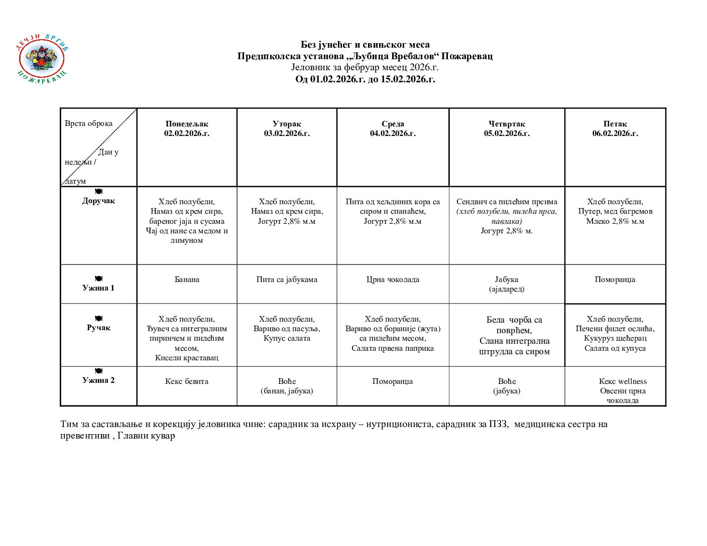 Microsoft Word – jelovnik – bez junećeg i svinjskog mesa.doc